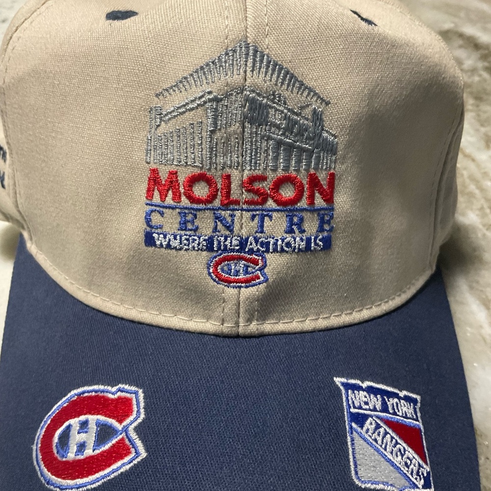 Molson Centre opening Night Cap. Rare. Montreal Canadiens New York Ranger 1996